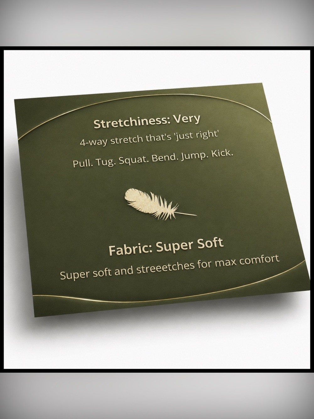 The Perfect Jeans NYC | Slim-Fit Denkhaki™ Jeans/Khakis | Olive | 34/30 NWT - Picture 9 of 14